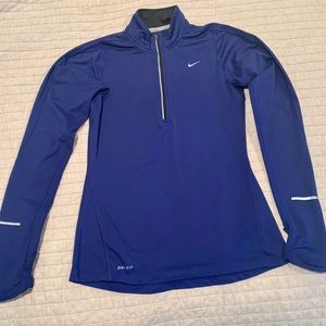 Nike Women's Pro Warm 1/2 Zip Long Sleeve Shirt